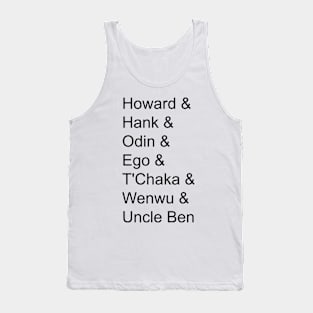 Marvelous Fathers - Dark Text Tank Top